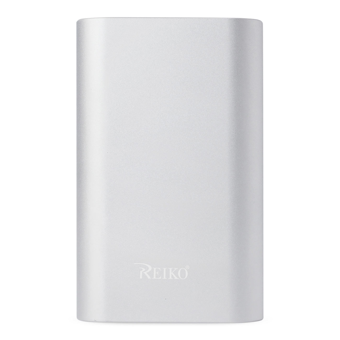 REIKO 6800MAH UNIVERSAL POWER BANK WITH TWO USB-A Ports and ONE USB-C IN SILVER SKU:PB6800-SL
